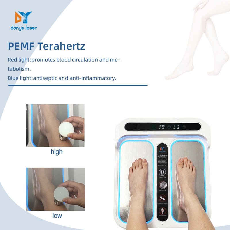 Terahertz Wave Foot Massage Device with Pemf for Chronic Pain Relief Olylife