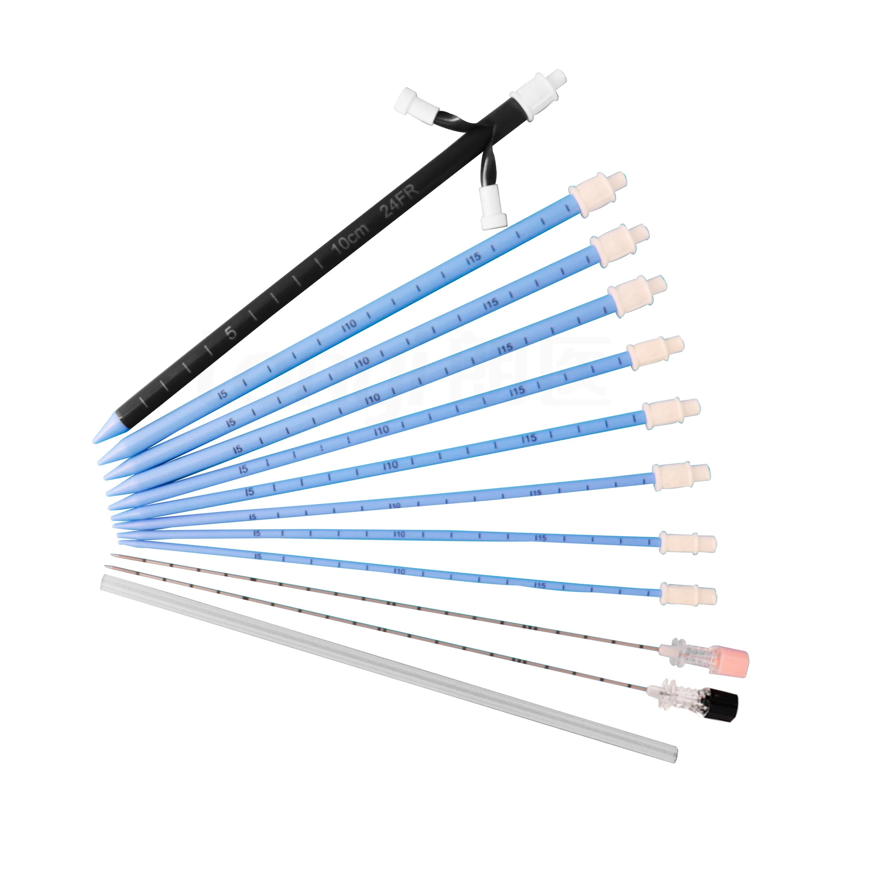 Renal Dilator Set Sheath Guide Wire Drainage