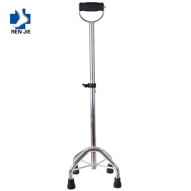 Rehabilitation Therapy Supplies Walking Aids Adjustable Aluminum Alloy Underarm Crutch for Disabled