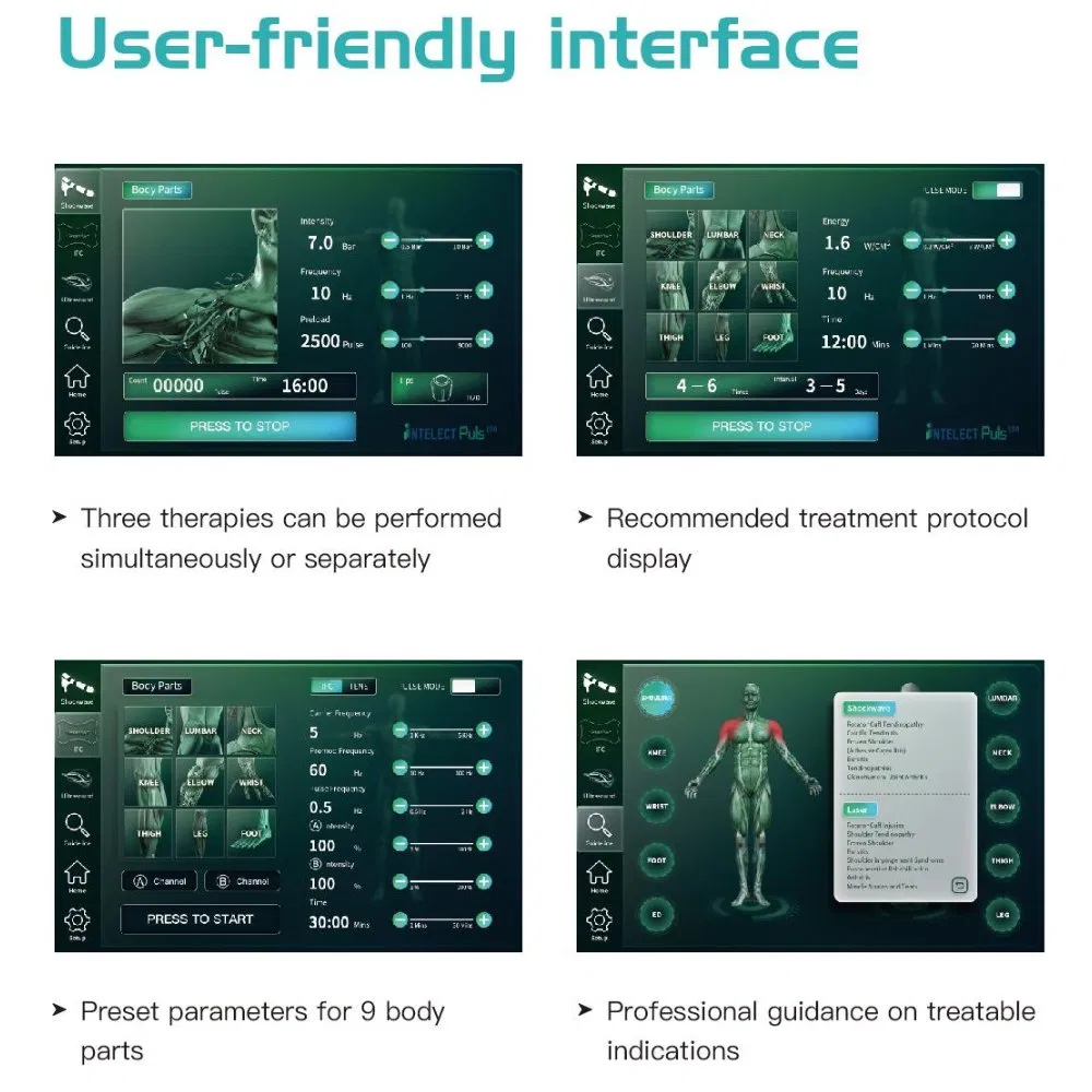 Medical Grade Electrotherapy Device for Chronic Pain Relief Compact Electrical Stimulation Device