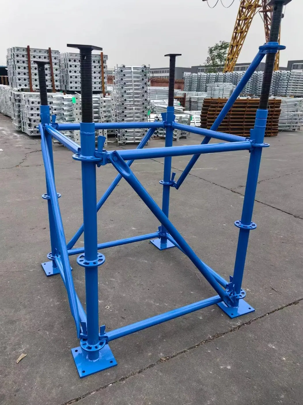 Versatile Electrophoresis Steel Scaffold for Global Construction Needs