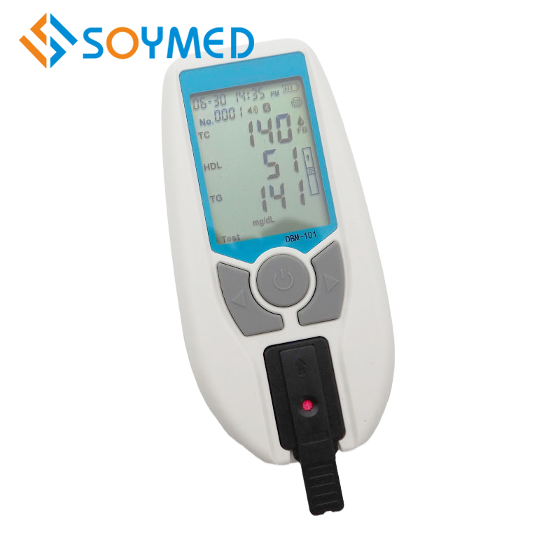 Multifunctional 7 in 1 Portable Blood Lipid Renal Function Dry Biochemical Meter