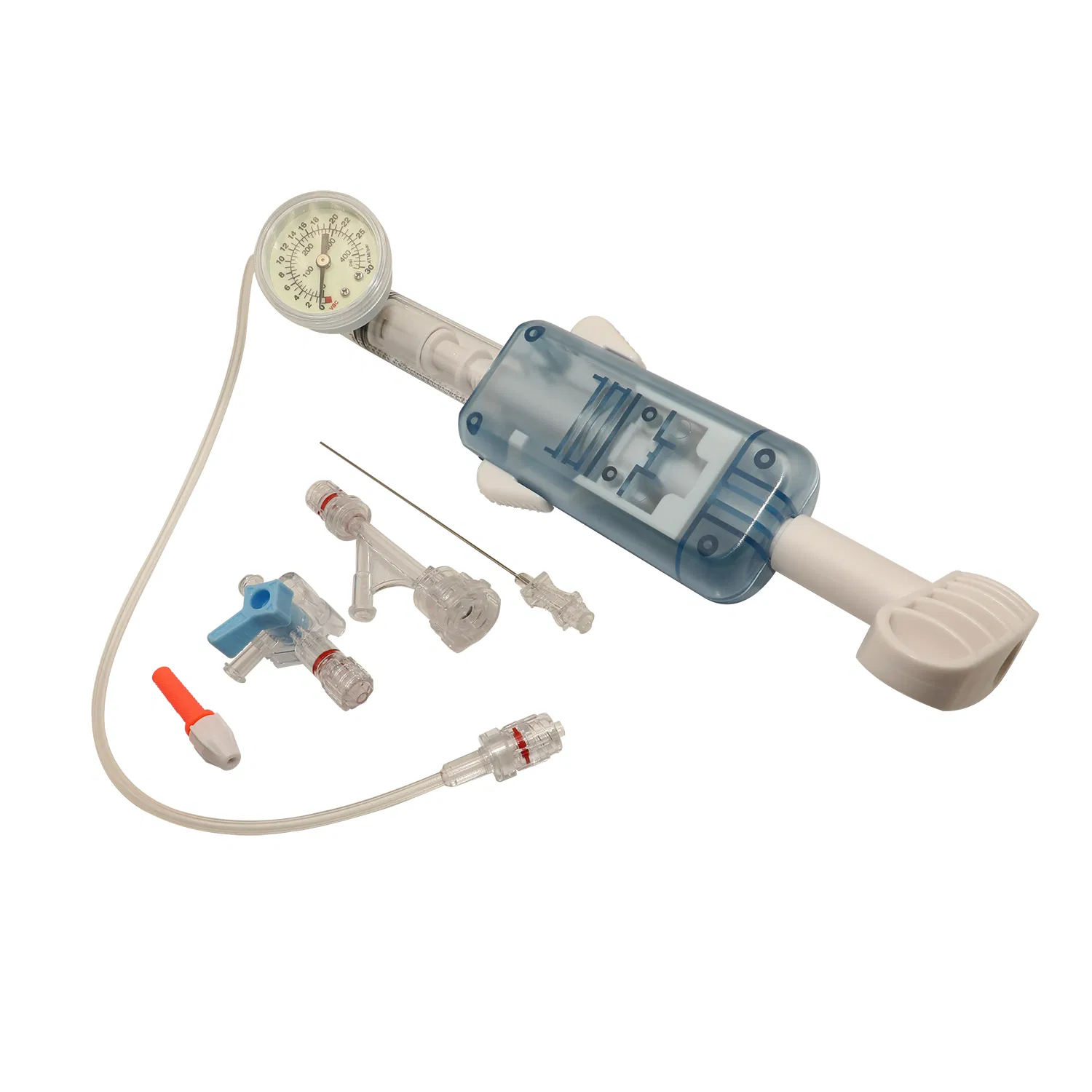Balloon Expansion Pressure Pump Balloon Inflation Device Percutaneous Transluminal Coronary Angioplasty Ptca Surgery