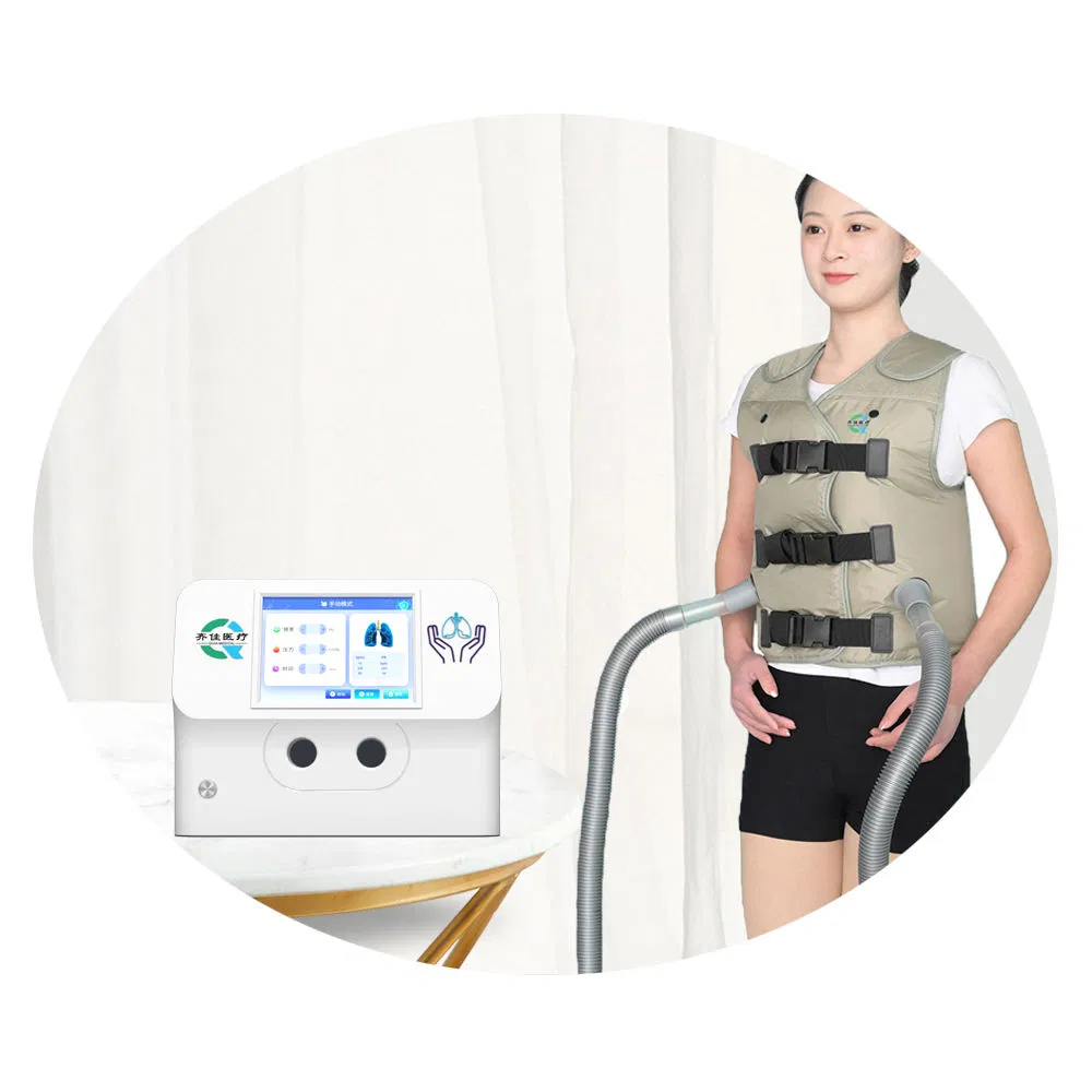 Airway Clearance Sputum Clearance Treat Copd-Chronic Bronchitis Breathing Physiotherapy Vest Vibrate Device Vest-Style Chest Percussion Vest