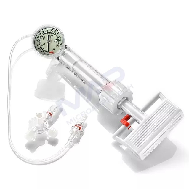 Balloon Expansion Pressure Pump Balloon Inflation Device Percutaneous Transluminal Coronary Angioplasty Ptca Surgery