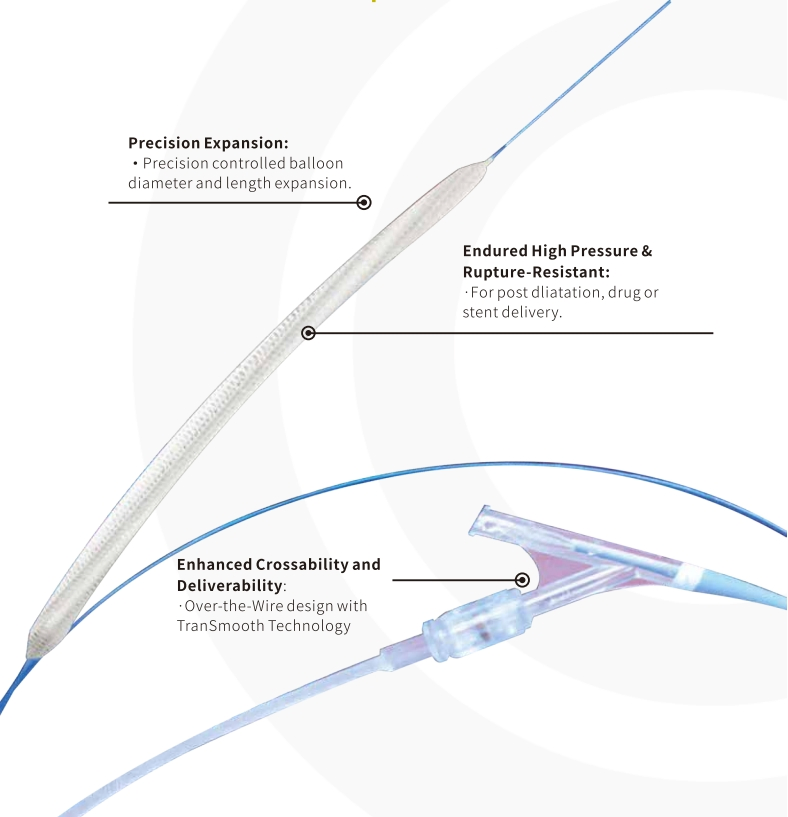 Premium High Pressure Balloon Dilatation Catheter for Enhanced Vascular Procedures