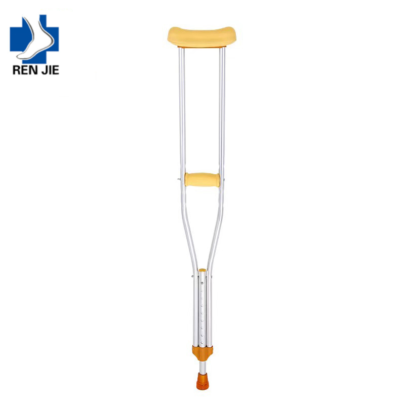Health Care Adjustable Walking Aids Axillary Underarm Crutches for Disabled Person