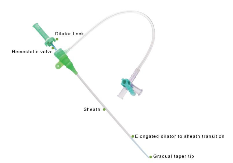 Premium Versatile Angiography Catheter Sheath - Multiple Sizes for Optimal Performance