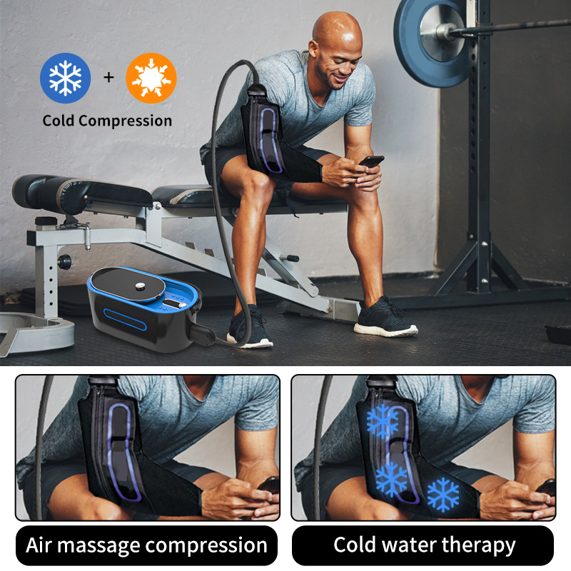 Physical Cold Compression Therapy Machine Ice Cryptherapy Recovery System for Leg Knee