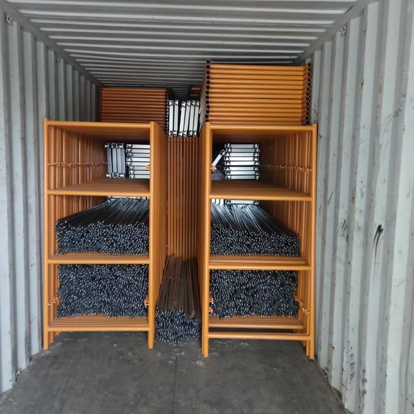 Quick Deploy Folding Scaffold for Changing Sites and Efficient Operations