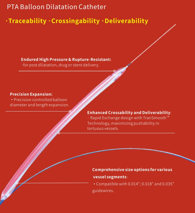 Advanced Percutaneous Transluminal Angioplasty Balloon Catheter for Optimal Vascular Access