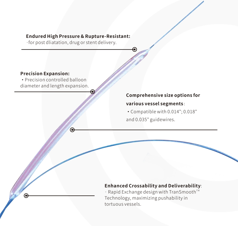 Reliable Pta Balloon Dilatation Catheter for Enhanced Patient Outcomes