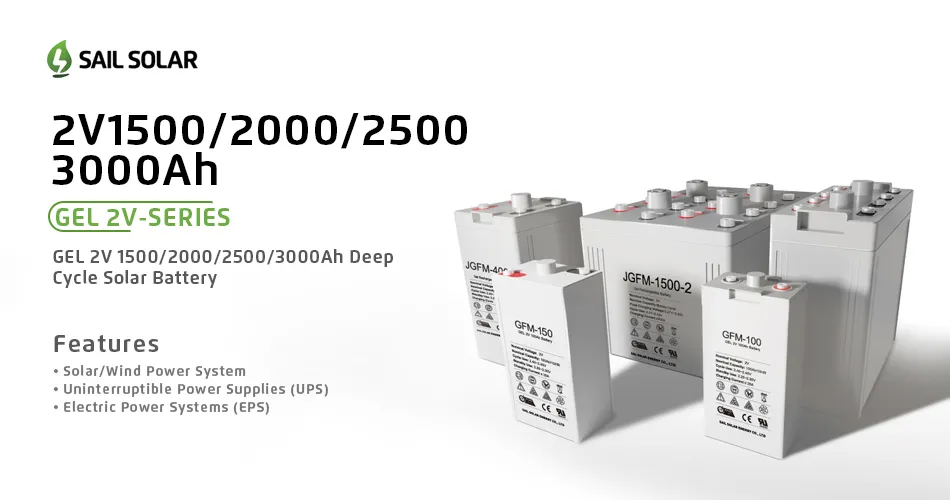 Gel Battery 2V1500ah
