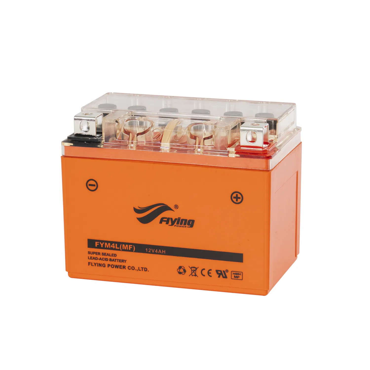 113*69*86mm 12V4ah 1.46kg Maintenance-Free Motorcycle Battery