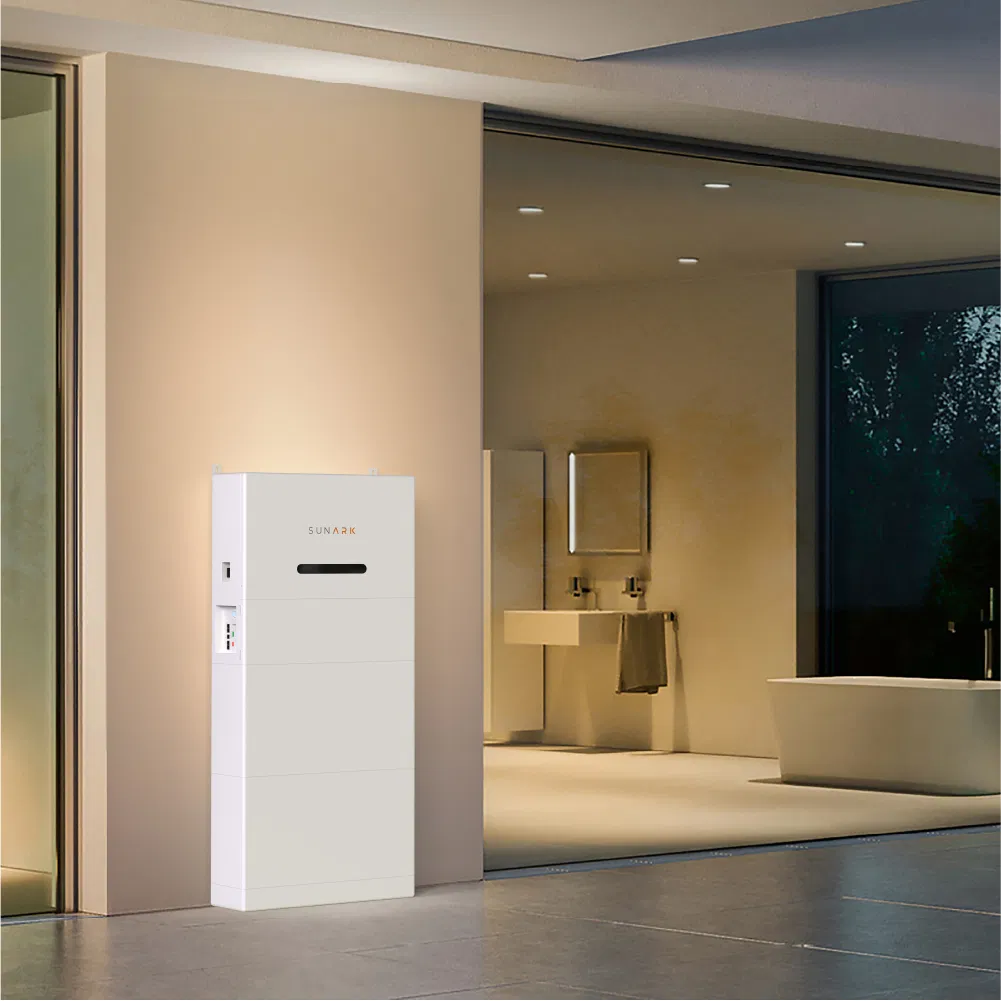 Sunark Inverter Batterie Lithium 10kwh All in One 15kwh 10kwh Long Cycle Life LiFePO4 Batteries