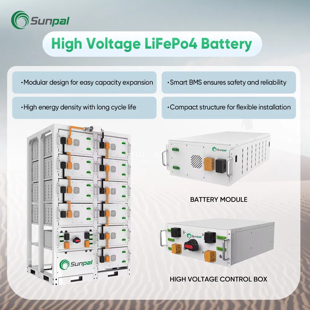 Sunpal Lithium Ion Solar Battery Bess 4000 Kw 2000Kw 2mW 1mW Lifepo4 Battery Container Storage Solar System
