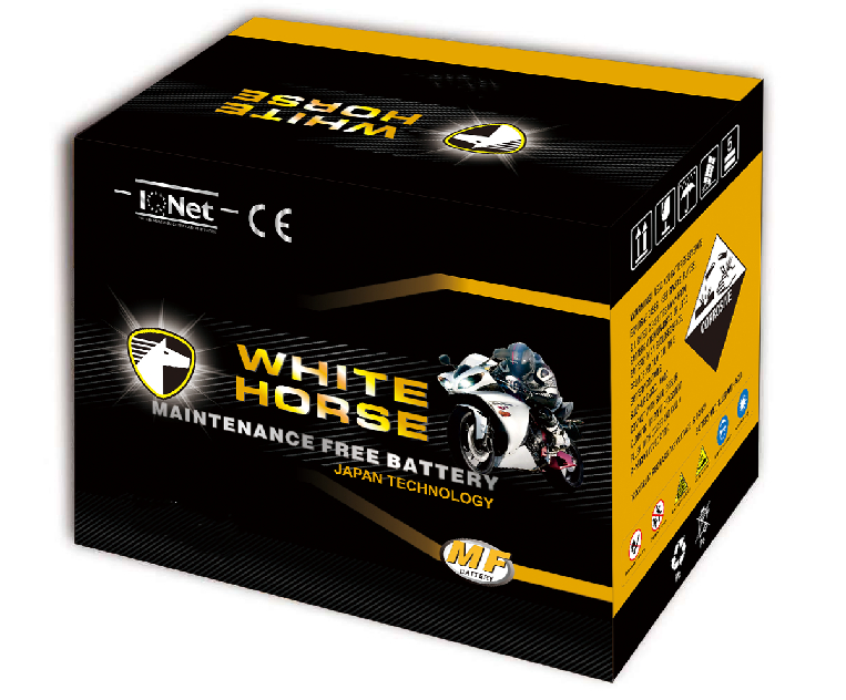 Ytx12 12V 12ah Factory Price Japan Standard Rechargeable Motorcycle Battery