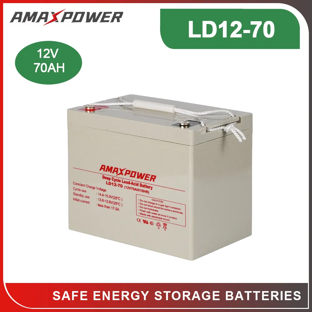 Rechargeable Solar and Windy System 6V 220ah 310ah 380ah 420ah High Temperature 12V 26ah 38ah 45ah 55ah 70ah 75ah Deep Cycle AGM Battery for Medical Equipment
