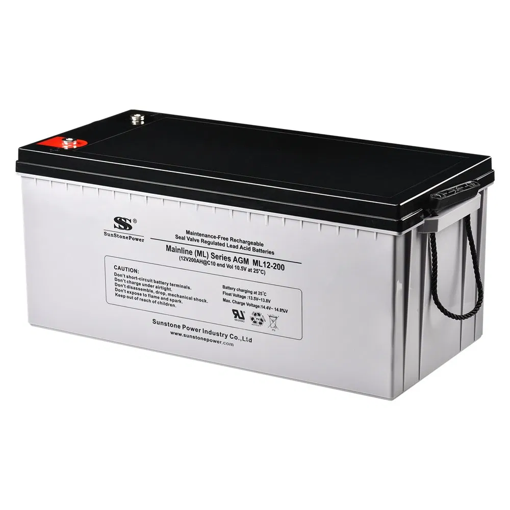 Rechargeable AGM VRLA 12V 190ah 200ah 220ah UPS Lead Acid Power Battery