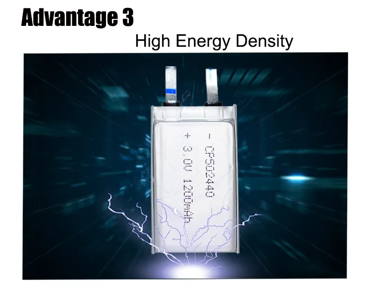 Pouch Battery View 3