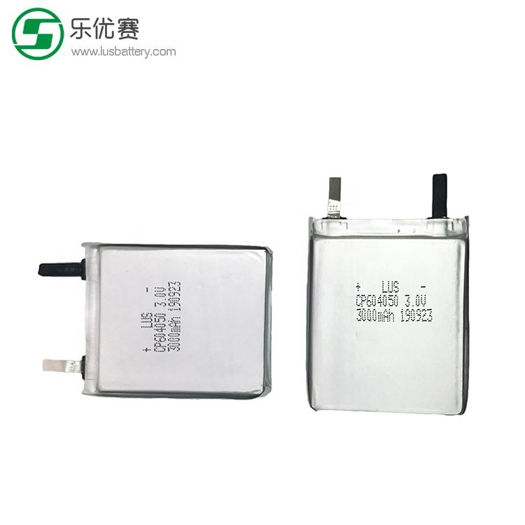 Cp604050 Limno2 Ultra Thin Non-Rechargeable Soft Battery 3V 3000mAh Battery
