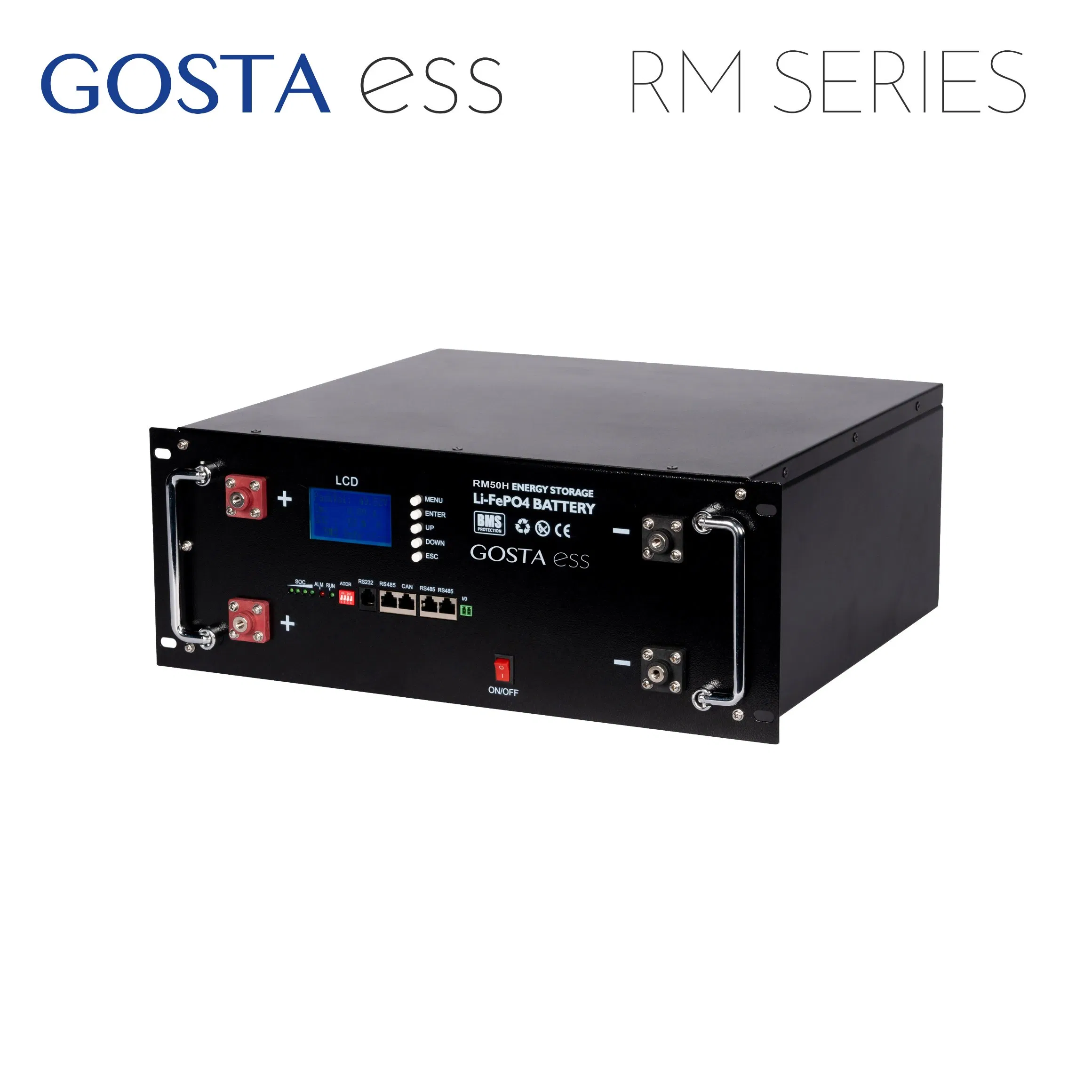 Gosta RM75h Low Temperature Temp Rack Battery System LCD Screen Button LED