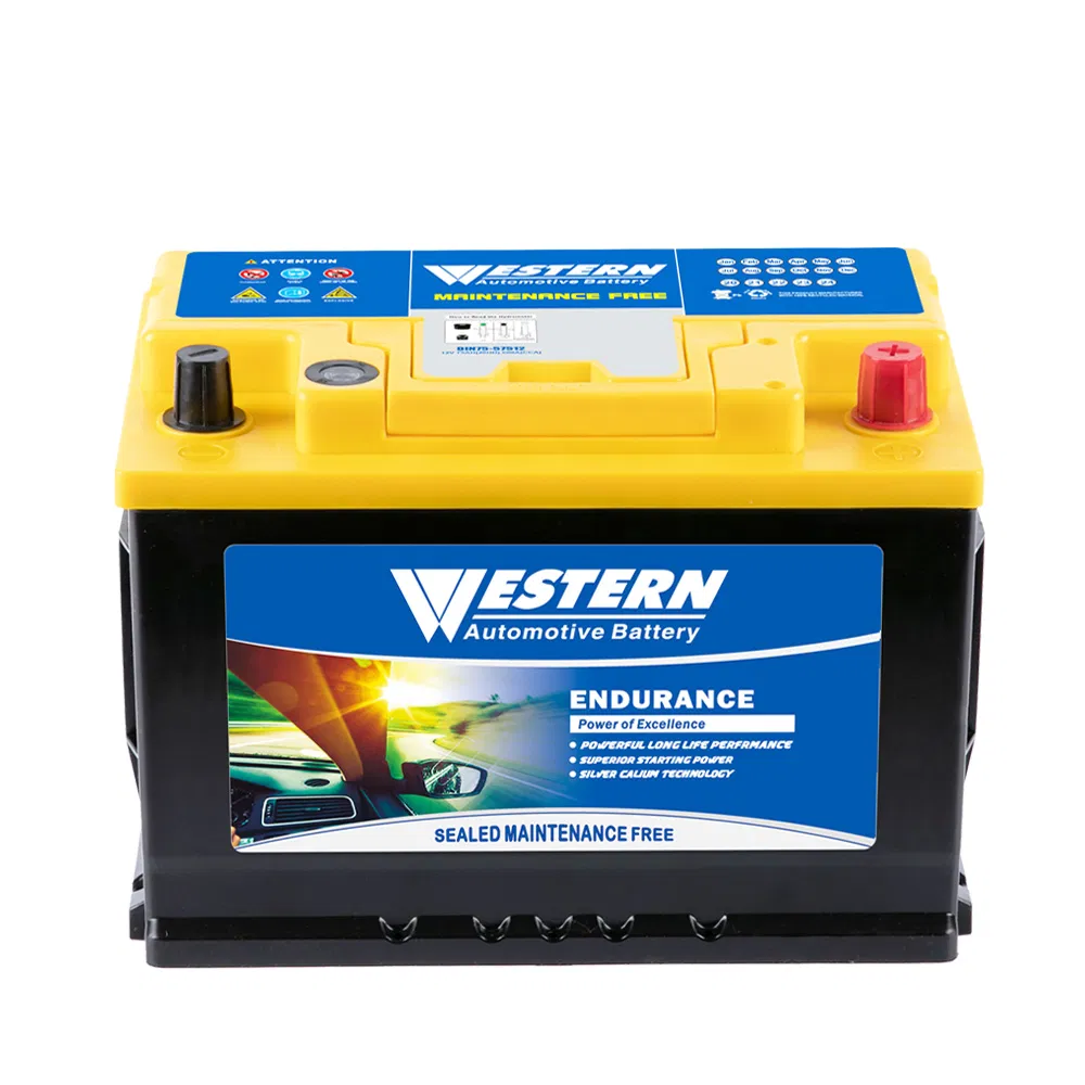 DIN75 Mf/Maintenance-Free Auto Battery 12V Sealed-Lead-Acid for Automotive Car/Truck/Solar Power Storage Best Wholesale Price
