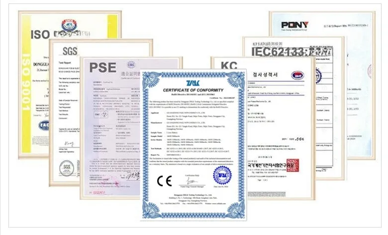 Certification Documents