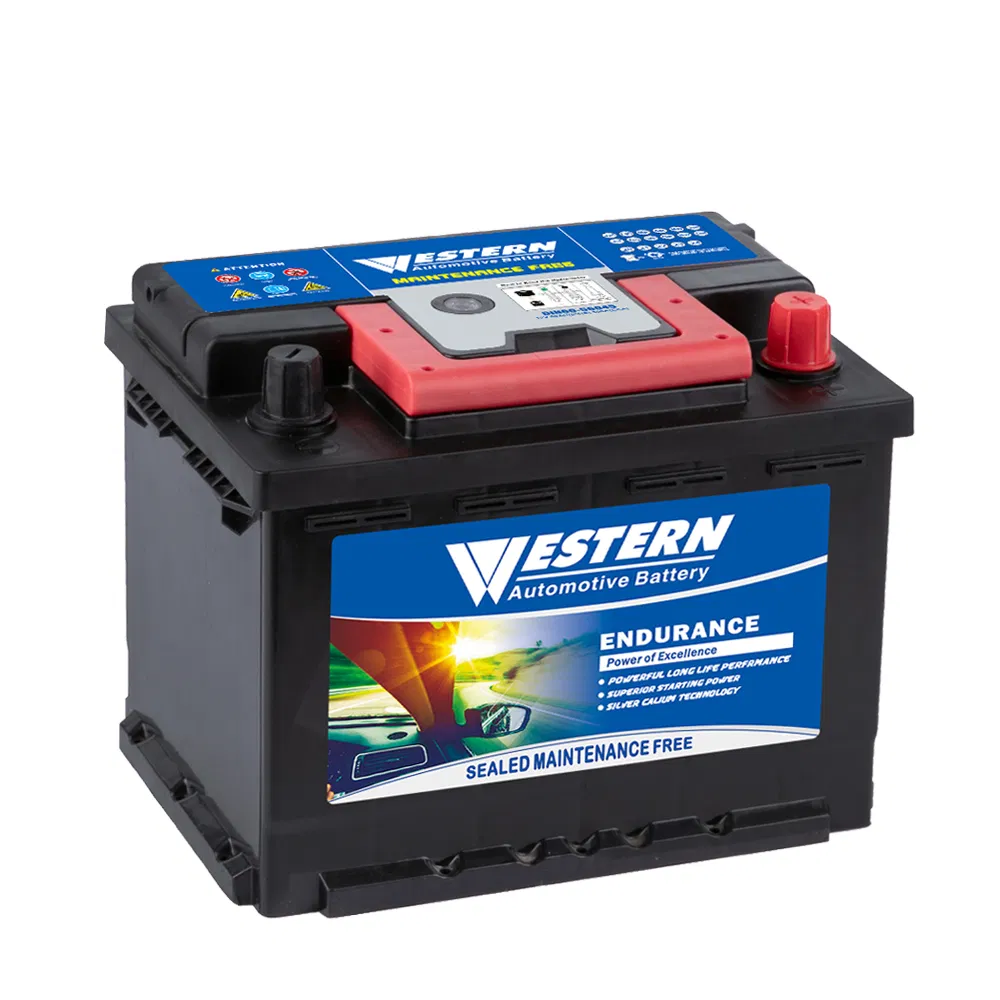 DIN60 Mf Maintenance-Free Automotive Car Battery SLA for Automobile Auto Truck Power Best Wholesale Price 12V/60ah