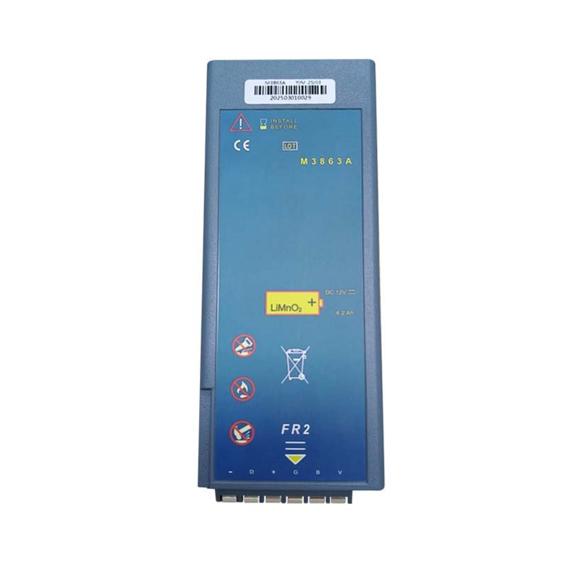M3863A Non-Rechargeable Battery for Fr-2 Aed Compatible Battery 12V 4.2ah