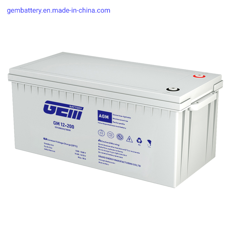 12V 200ah UPS Battery Solar Battery Lead Acid Battery Manufacturer