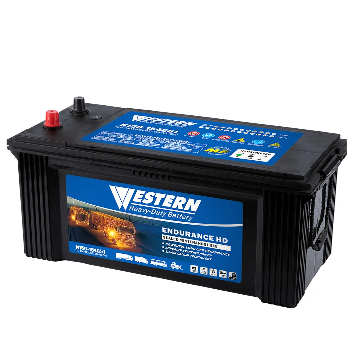 N150 Mf/Maintenance-Free Auto/Car/Truck Battery for Heavy-Duty Automotive Vehicle SLA 12V/150ah