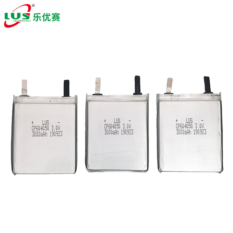Cp604050 Limno2 Ultra Thin Non-Rechargeable Soft Battery 3V 3000mAh Battery