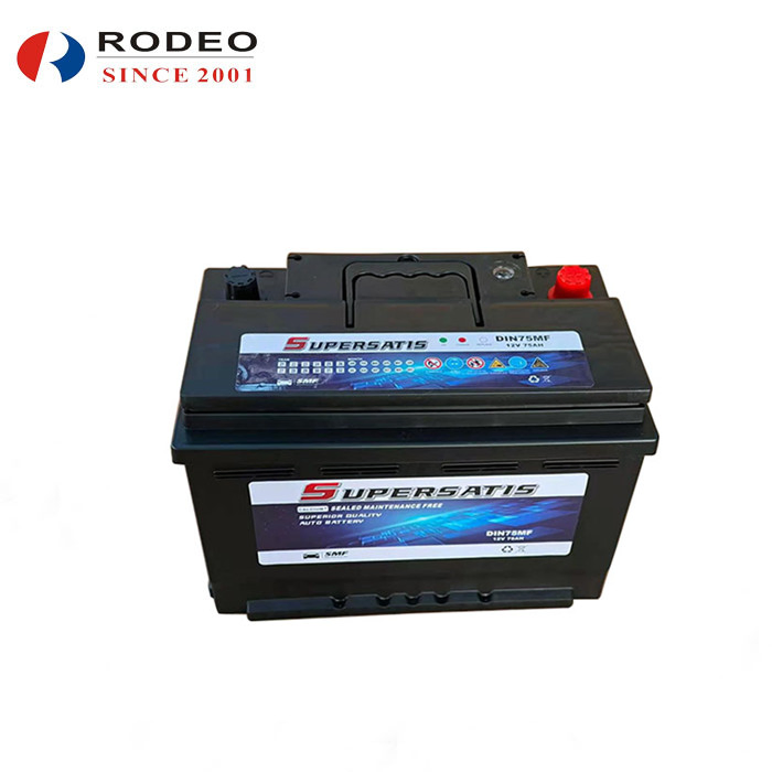 Mf/Maintenance-Free Automotive Car Battery 12V 75ah Sealed-Lead-Acid Car Battery