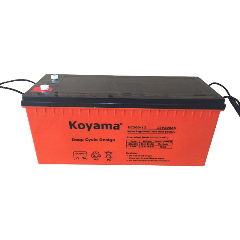 Koyama 12V 200ah Deep Cycle Battery for Solar/Wind Power off-Grid Solutions