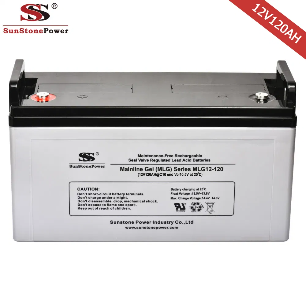 Lead Acid 12V120ah Deep Cycle Rechargeable Best Gel Solar Battery