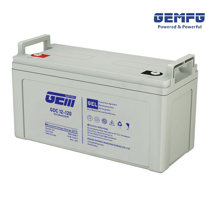 12V120Ah Long Life Deep Cycle Gel Battery for UPS/ Solar Power
