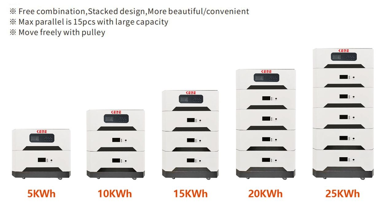 All in One Portable 5kwh 10kwh 15kwh Lithium-Ion Battery with 5kw Power Hybrid Solar Battery Inverter for Home Energy Storage System
