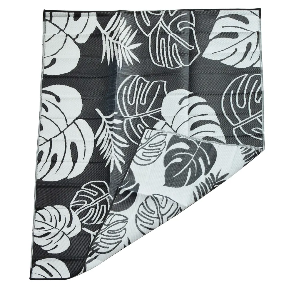 High Quality Customized 100% Recycled Polypropylene Plastic Tubing Machine Woven Indoor Outdoor RV Camping Ground Mat