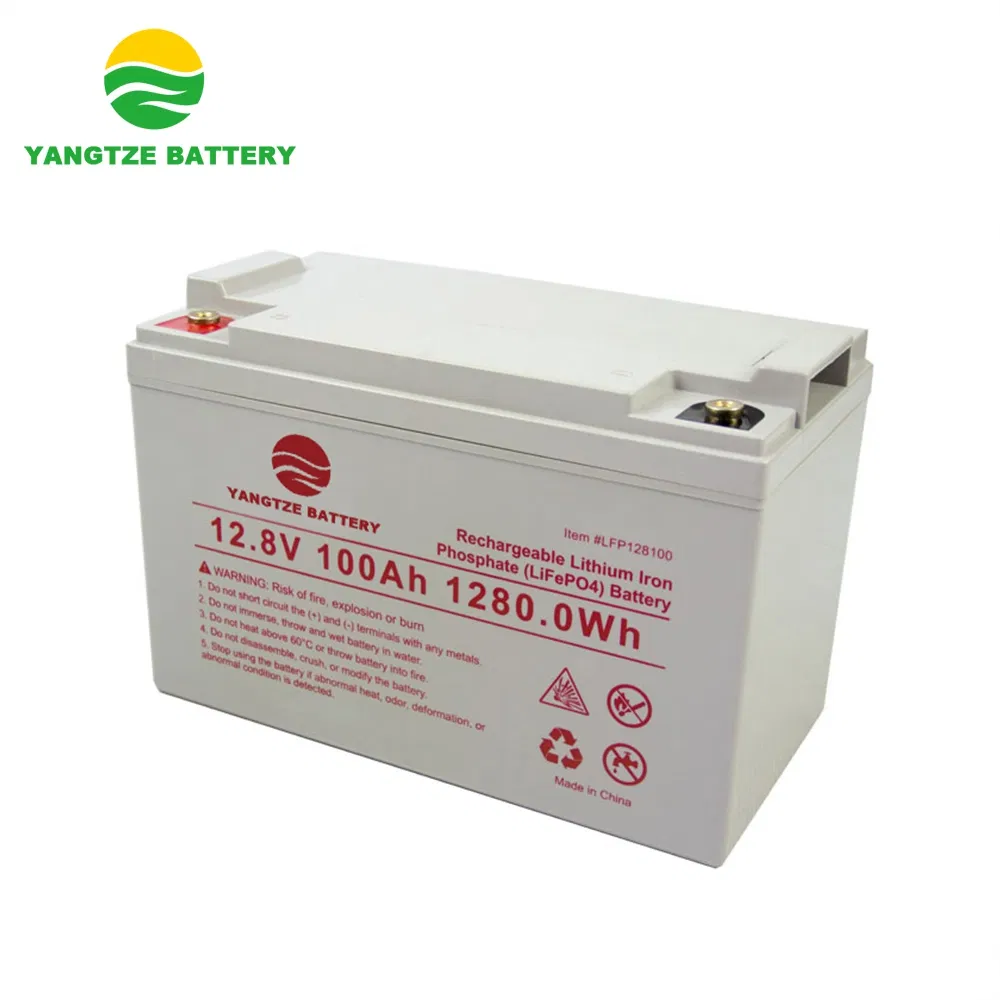 12V Deep Cycle Lithium Ion Battery 12.8V 100ah LiFePO4 Battery