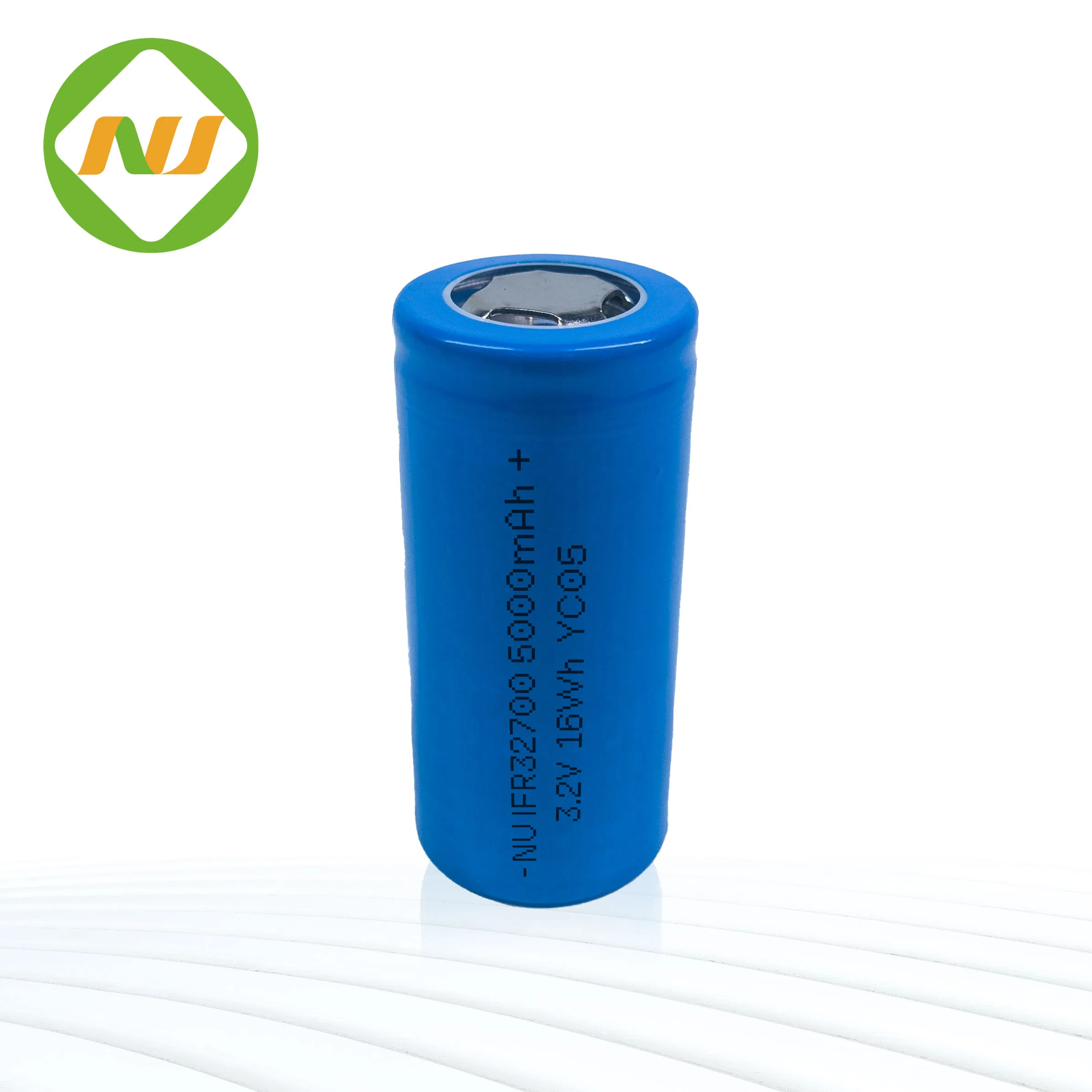 Long Cycle Life LiFePO4 3.2V 5000mAh 32700 Rechargeable Cylindrical Battery Cell