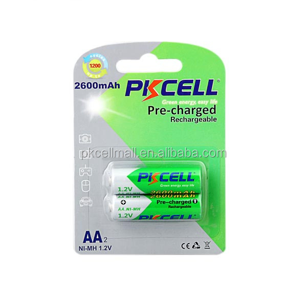 Wholesale Digital Products AA 1.2V 2600mAh Rechargeable Nickel Metal Hydride Battery
