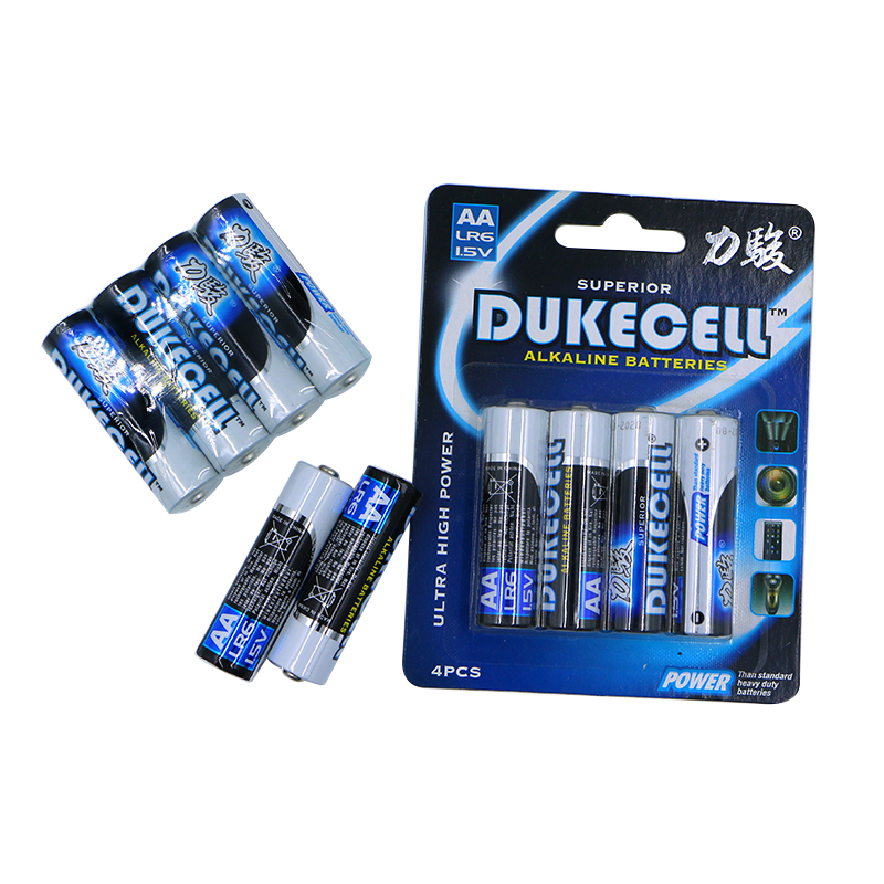Hotsale Leakproof Factory Supply 1.5V AA Lr6 Alkaline Dry Battery for Wireless Microphone