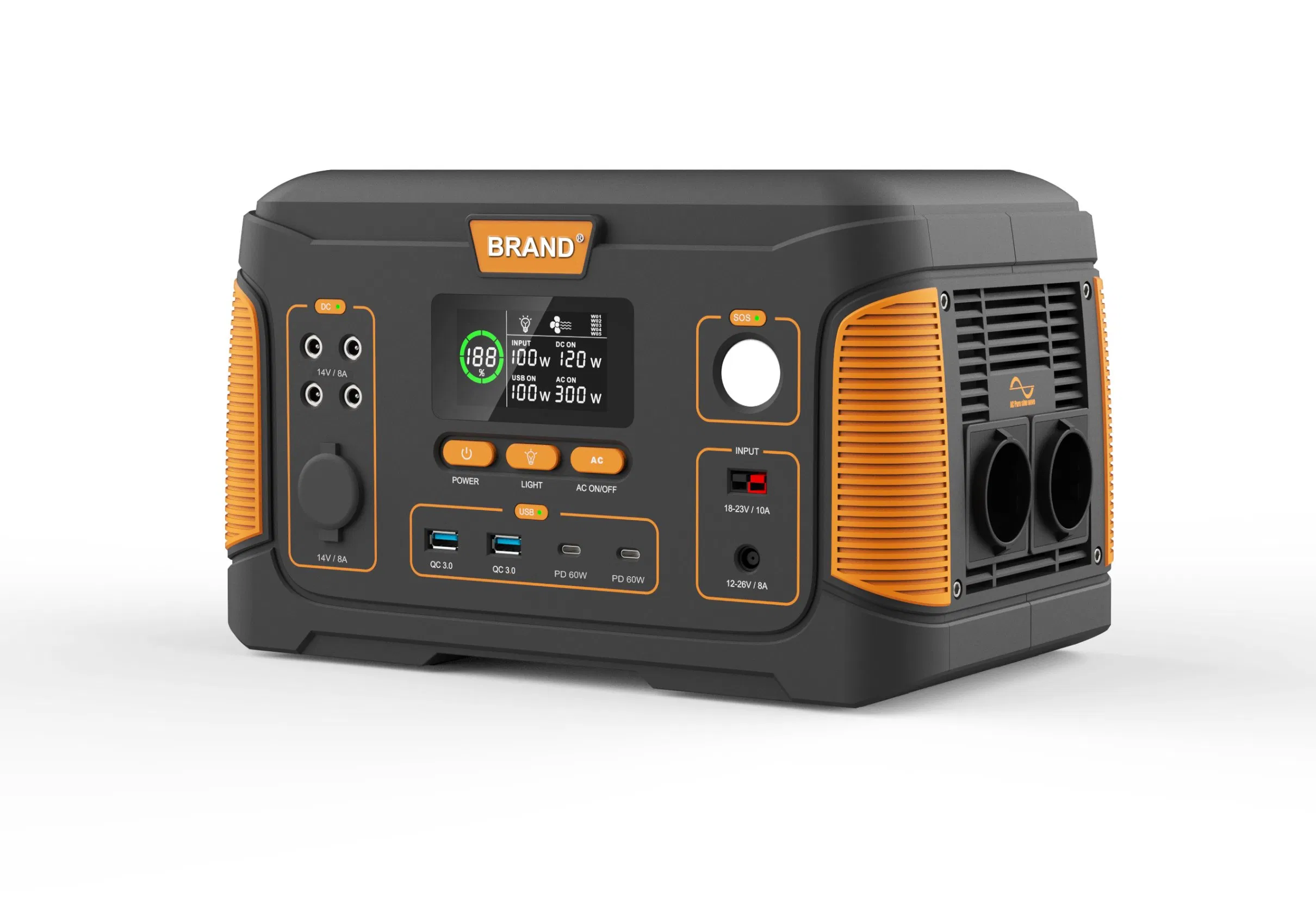 1000W Portable Power Station Charging 1000W Energy Outdoor Supply Tj1000plus Electric Backup Battery Storage Emergency Generator