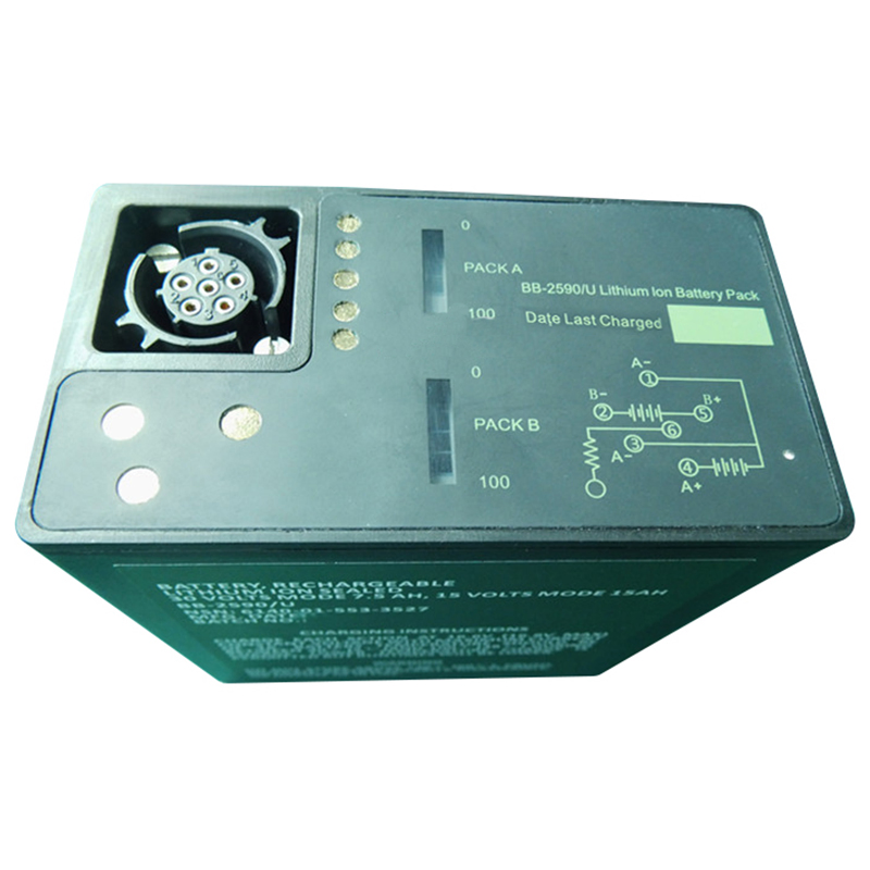 Low Temperature Bb-2590/U Battery, 9.3ah/18.6ah with Overcharge Protection (-40°C Operation)