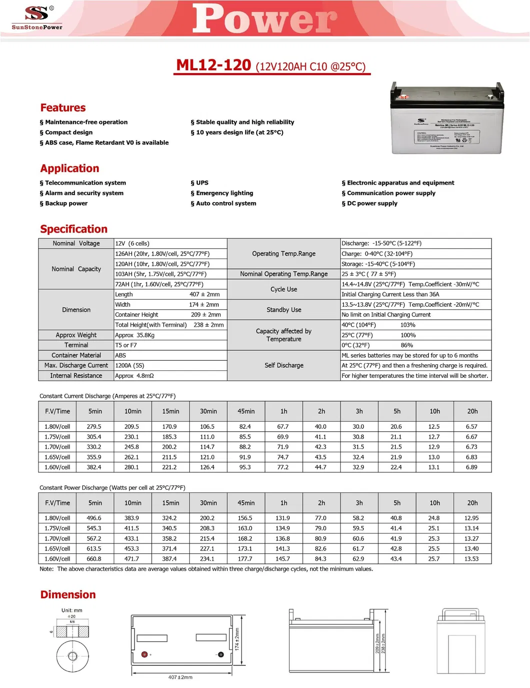 AGM Battery Diagram