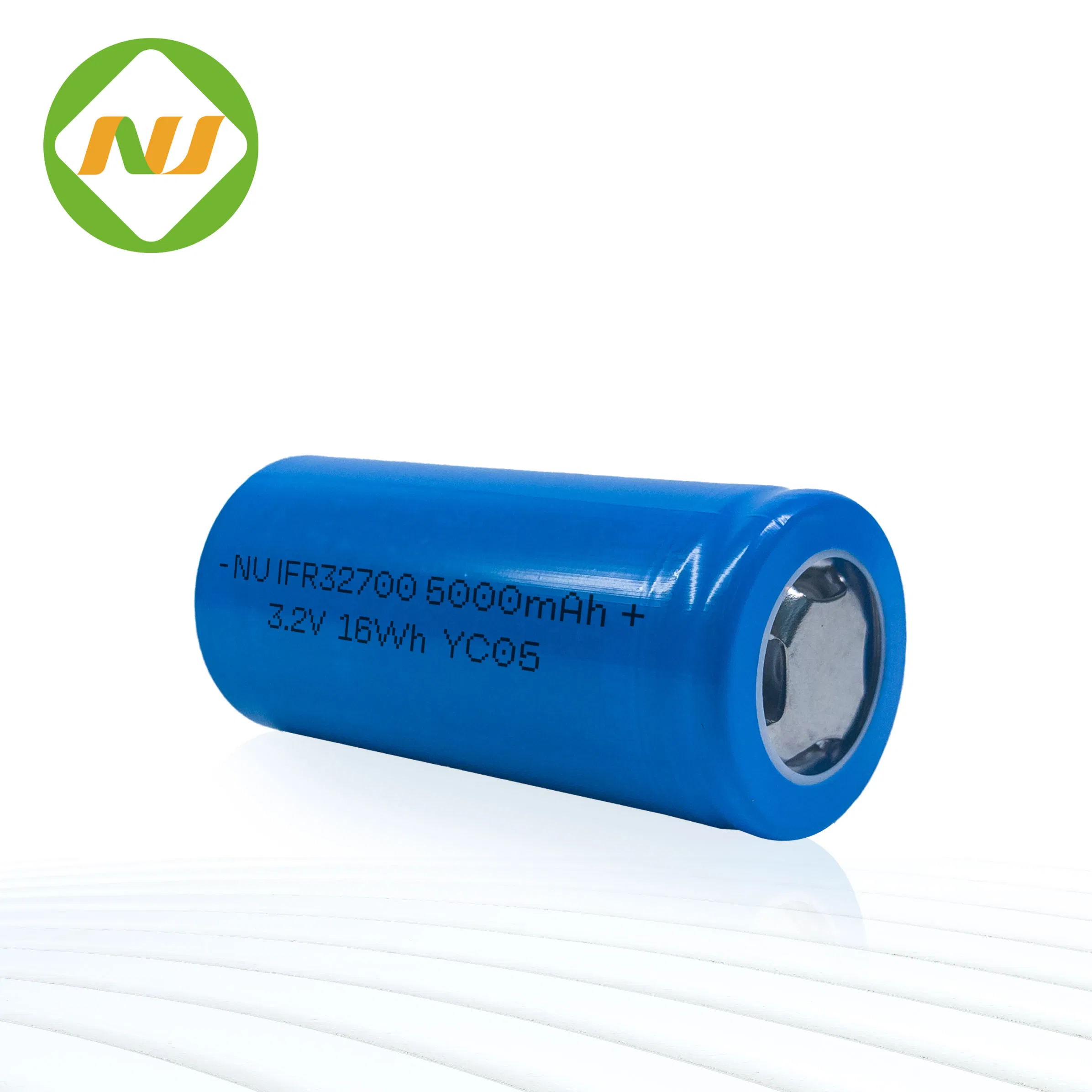 Long Cycle Life LiFePO4 3.2V 5000mAh 32700 Rechargeable Cylindrical Battery Cell