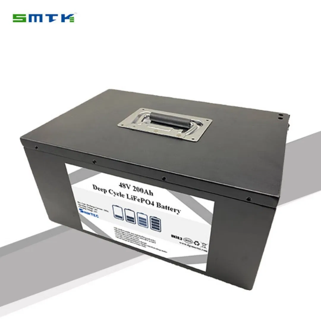 Manufacturer Deep Cycle Portable Intelligent Rechargeable 48V 200ah Lithium Iron Phosphate Battery for UPS/Ess/Telecom System/Solar Power Battery