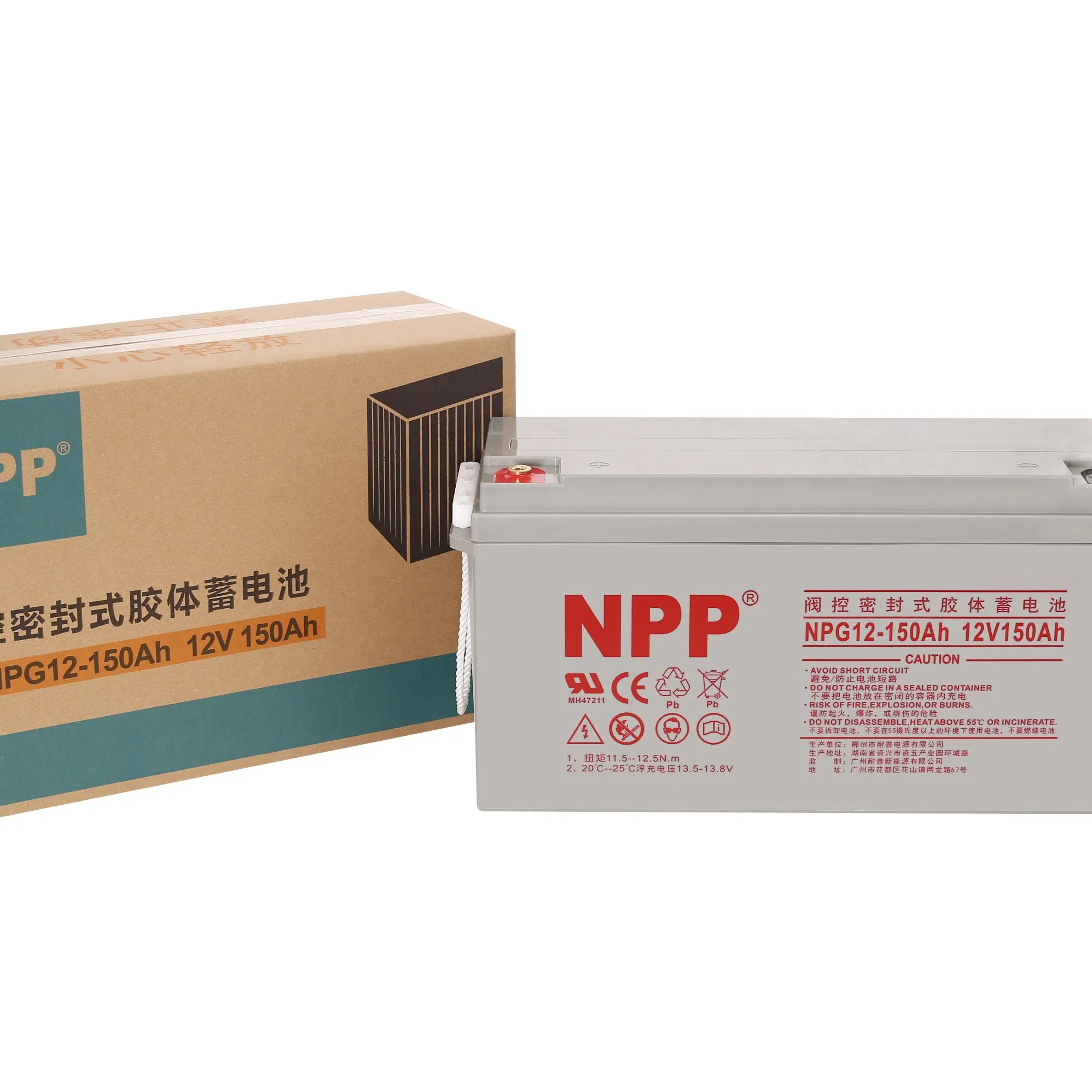 Compact Npp 12V 150ah Gel Battery Npg12-150ah for Portable Power Solutions