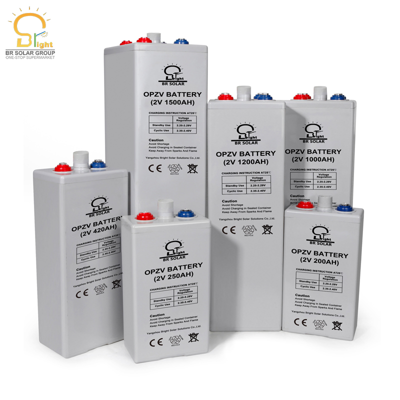 300ah to 3000ah Chargeable Br Solar; as Solar Deep Cycle 2V Battery
